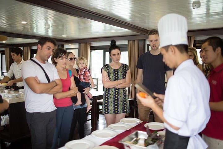 Luxury Halong Bay 2-Day Cruise from Hanoi with Overnight Seaview Cabin photo 4
