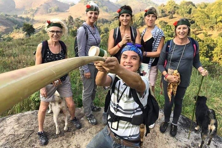 Chiang Rai Day Trek: Bamboo Cooking, Hilltribe Villages & Hot Springs