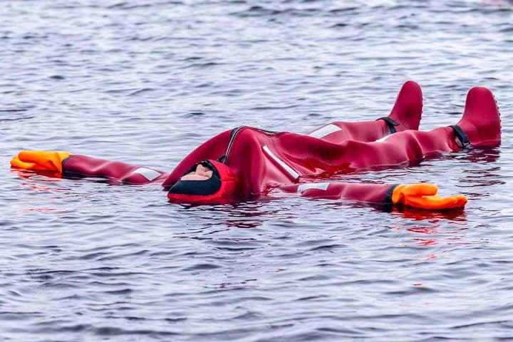Dry-suit Floating on Lake Saimaa — Relaxed Finnish Float Experience