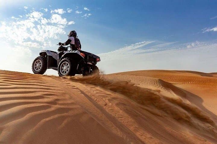 Dubai Dunes Half-Day Quad Bike Tour with Camel Ride & Sandboarding photo 4