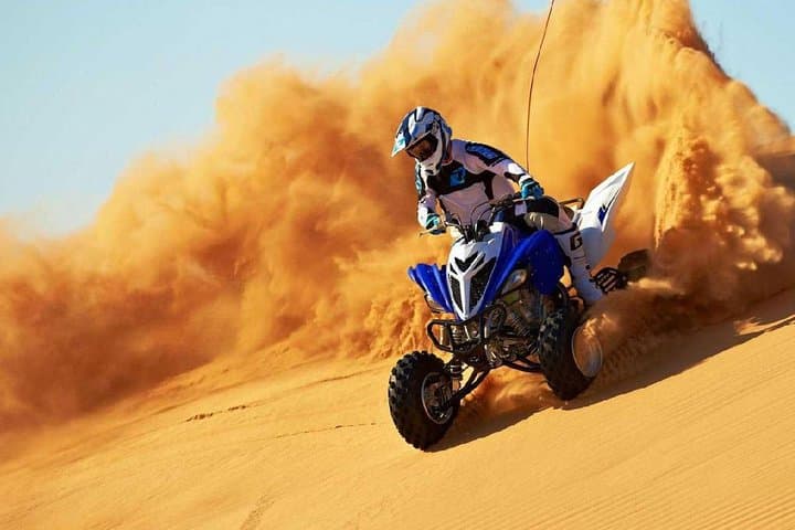 Dubai Dunes Half-Day Quad Bike Tour with Camel Ride & Sandboarding photo 5