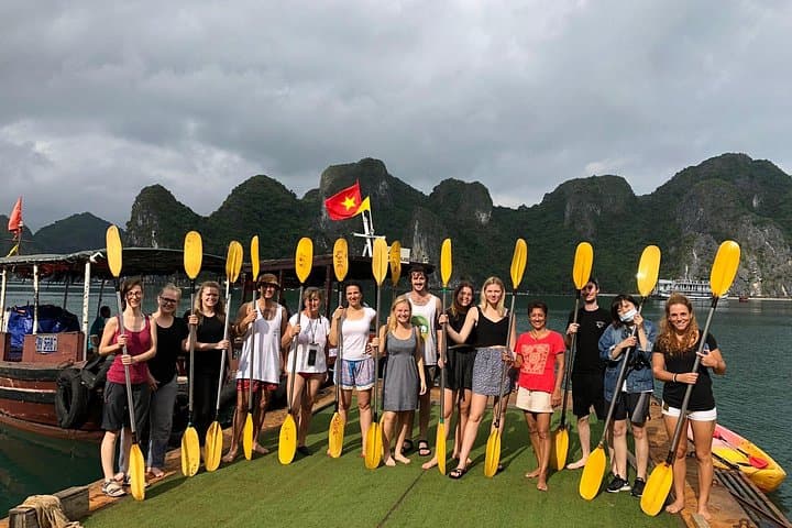 Halong Bay Overnight Cruise: Kayaking, Titop Island & Sung Sot Cave photo 1