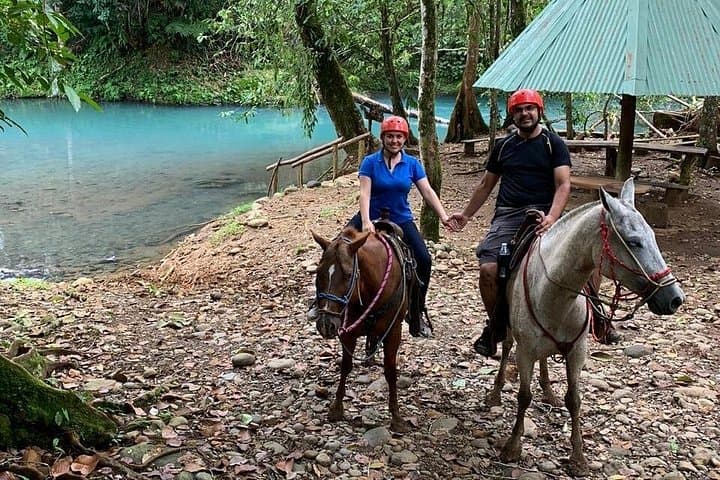 Horseback Riding to Rio Celeste: River-Shore Trails & Wildlife Near La Fortuna photo 3