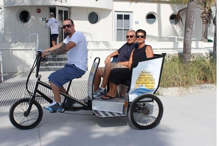Miami Beach Pedicab Tour: Art Deco, Beaches & South Pointe Views