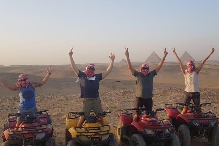 Giza Pyramids Quad Bike Tour — Guided Visit with 60–90 Minute ATV Experience