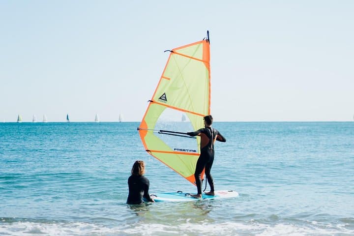 Learn Windsurfing on Barceloneta Beach — 2-Hour Course in Barcelona
