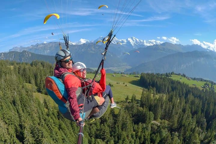 Tandem Paragliding from Interlaken — Soar Over Jungfrau, Lake Thun & Beatenberg photo 2