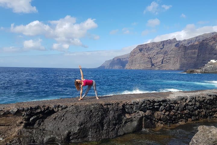 Seafront Sunrise Yoga with Ale in Tenerife — 75-Minute Private Hatha Vinyasa Session photo 1