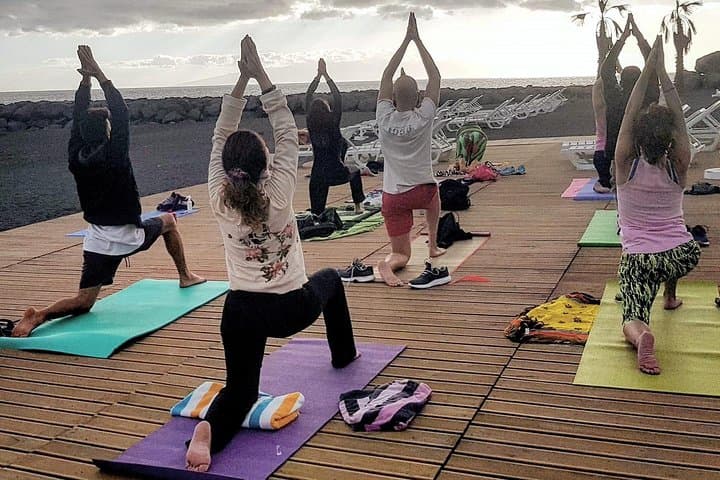 Seafront Sunrise Yoga with Ale in Tenerife — 75-Minute Private Hatha Vinyasa Session photo 3