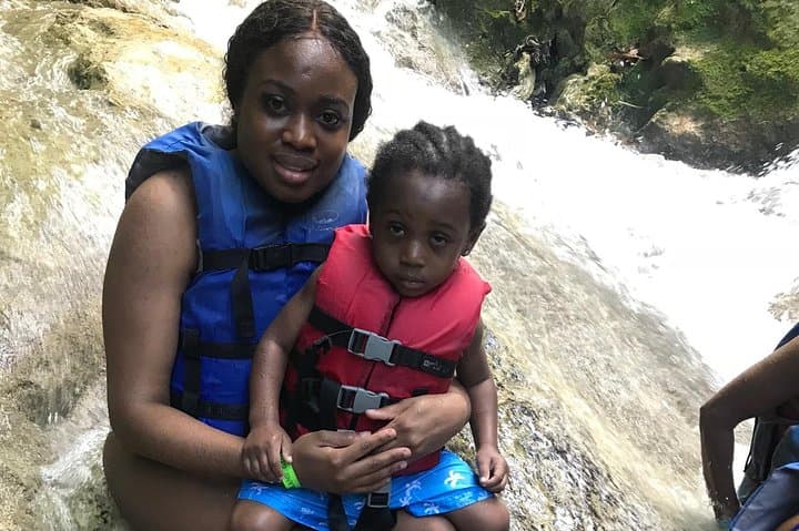 Blue Hole & Dunn's River Falls Tour: Tubing, Bamboo Rafting & Waterfall Climb from Montego Bay photo 3