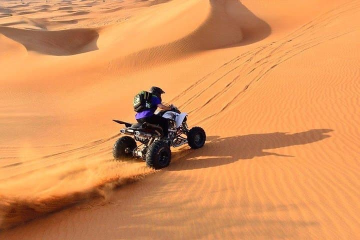 Morning Quad Biking in Dubai Desert: Open Dune ATV Adventure photo 3