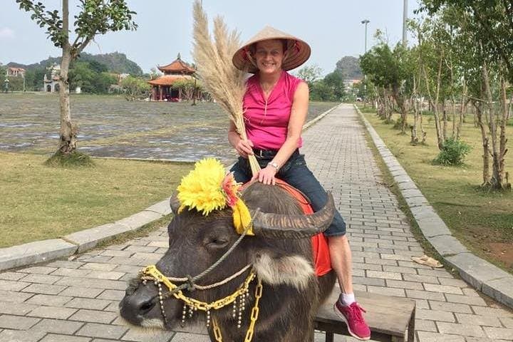 Bai Dinh & Trang An Full-Day Tour: Pagoda, Caves & Boat Ride in Ninh Binh photo 2