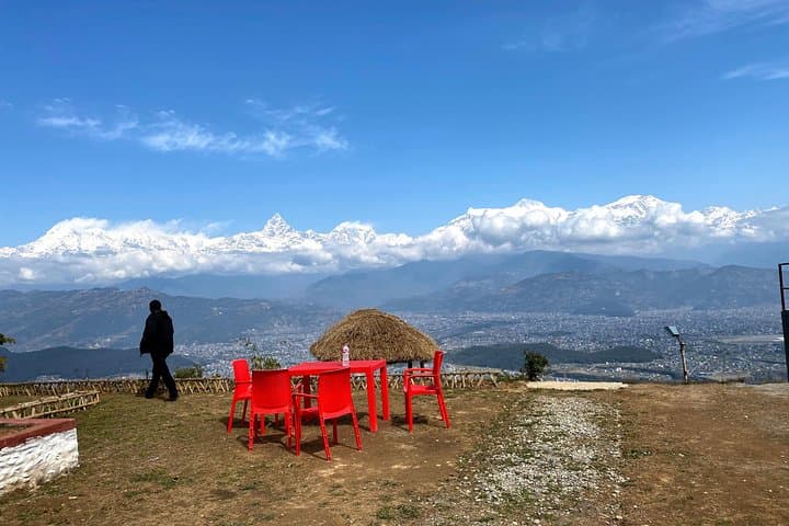 Pokhara Hillstation Tour: World Peace Stupa, Kahun Hill & Foxing Hill Views of Annapurna photo 3