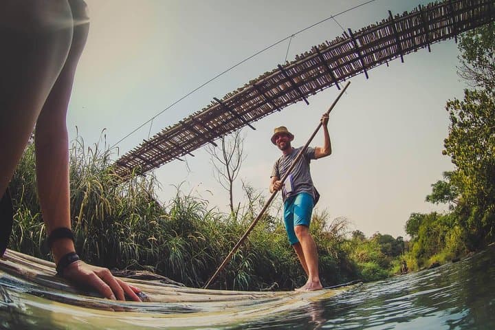 Chiang Mai Jungle Day: Ethical Elephant Encounters, Bamboo Rafting & Waterfall Swim