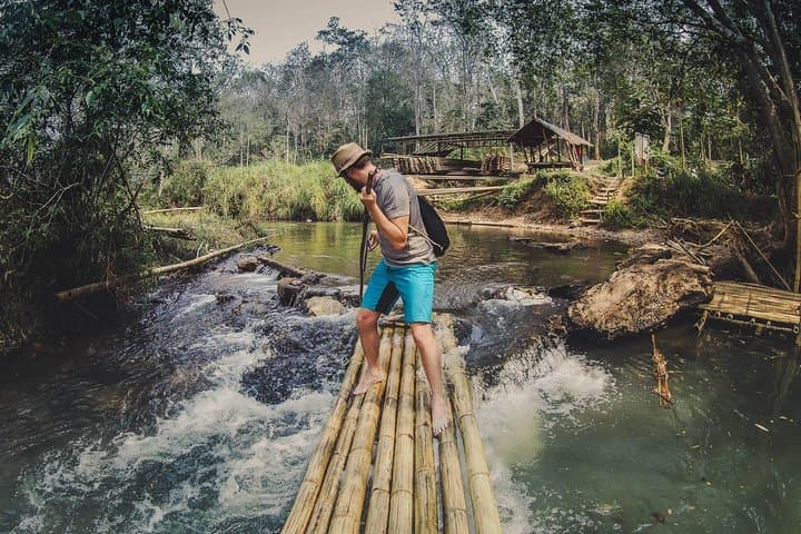 Chiang Mai Jungle Day: Ethical Elephant Encounters, Bamboo Rafting & Waterfall Swim photo 6