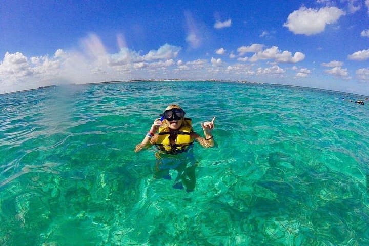 Drive Your Own Speedboat and Snorkel Punta Nizuc: Jungle Tour in Cancún photo 1