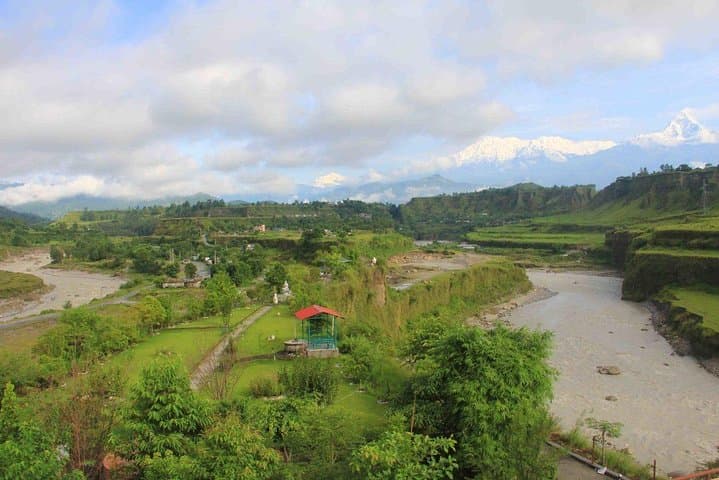 Osho Upaban Village Day Tour from Pokhara: Zen Garden, Seti River & Mountain Views