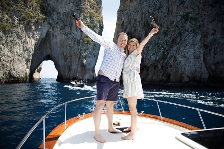 Private Capri Boat Tour from Sorrento: Blue Grotto, Faraglioni & Snorkeling photo 3