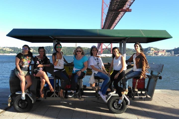 Beer Bike Lisbon: Riverside Pedal-and-Pour Tour in Belém photo 3