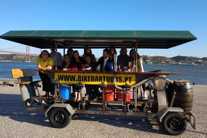 Beer Bike Lisbon: Riverside Pedal-and-Pour Tour in Belém photo 1