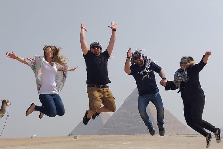 Giza Pyramids & Egyptian Museum: Private Day Tour with Camel and Felucca photo 4