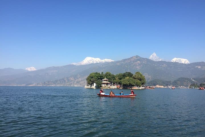 Pokhara World Peace Stupa Day Tour — Phewa Lake, Davis Fall & Gupteshwor Cave photo 3