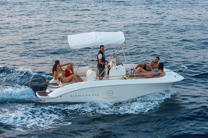 Private Capri and Positano Boat Charter from Sorrento - 18ft Private Tour