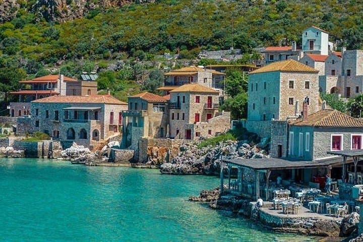 Half-Day Mani & Gythio Private Tour from Monemvasia — Areopoli, Vatheia & Diros Caves