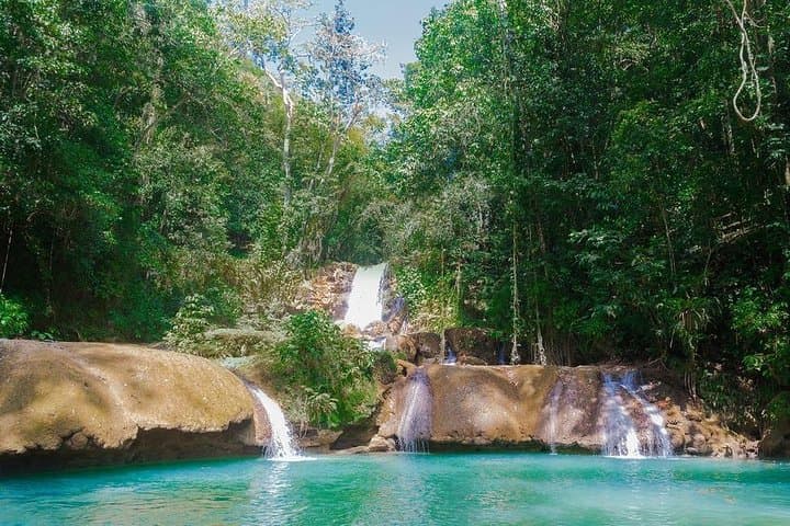 YS Falls and Floyd's Pelican Bar — Private South Coast Jamaica Day Tour