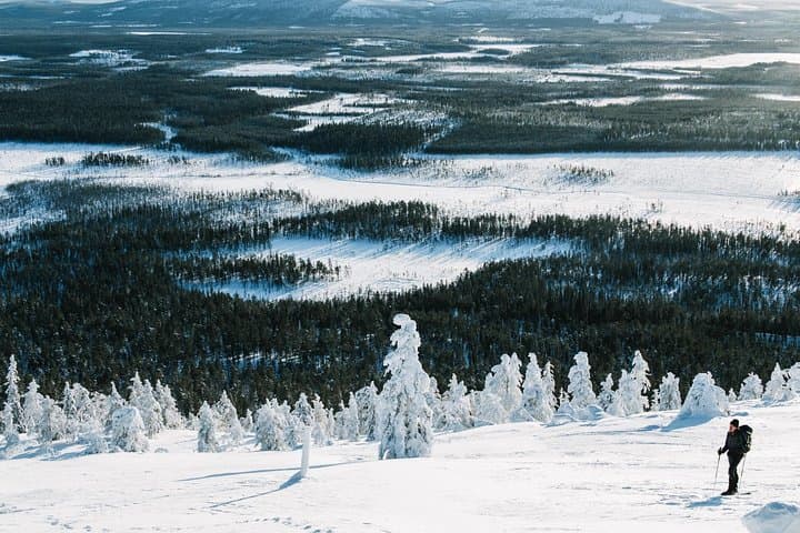 Learn Wilderness Skiing in Pyhätunturi: Private Guided Backcountry Tour with Campfire Meal photo 3