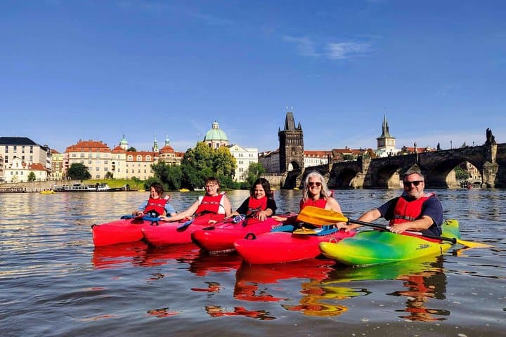 Prague Kayak Tour: 2-Hour City-Center Paddle Under Charles Bridge