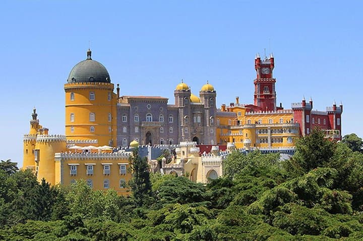 Sintra & Cascais Half-Day Tour — Pena Palace, Sintra Center & Boca do Inferno photo 2
