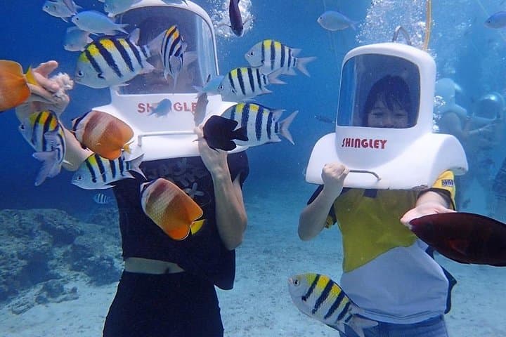 Boracay Island Hopping: Hot Kawa Bath, Parasailing & Helmet Diving Day Tour photo 6