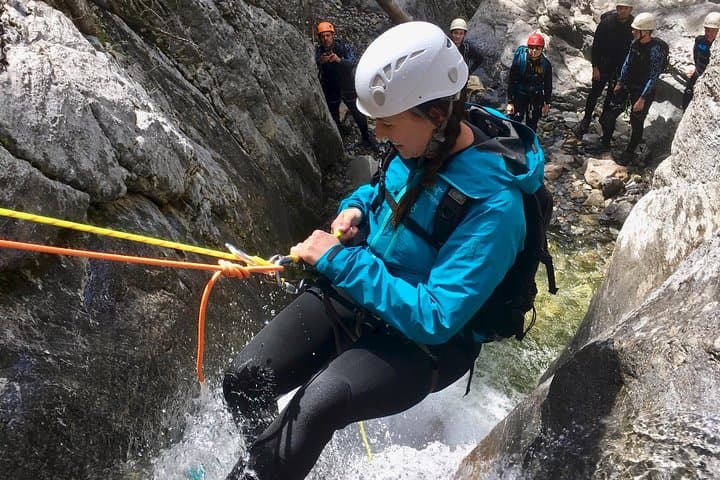 Banff Canyoning at Ghost Canyon — Full-Day Intermediate Canyoneering Adventure photo 4