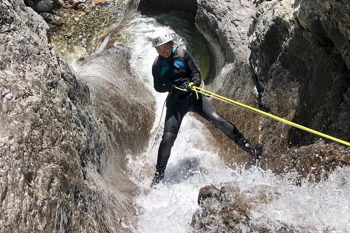 Banff Canyoning at Ghost Canyon — Full-Day Intermediate Canyoneering Adventure photo 5