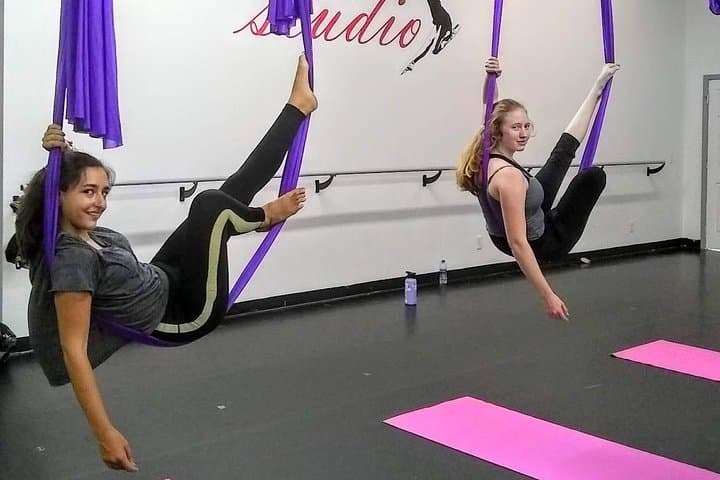 Aerial Yoga in Savannah: Hammock Flow Classes in the Historic District photo 5