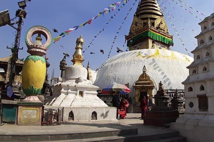Hike to Swayambhunath Stupa from Thamel: Sunrise Views, Monkeys & Ancient Steps photo 3
