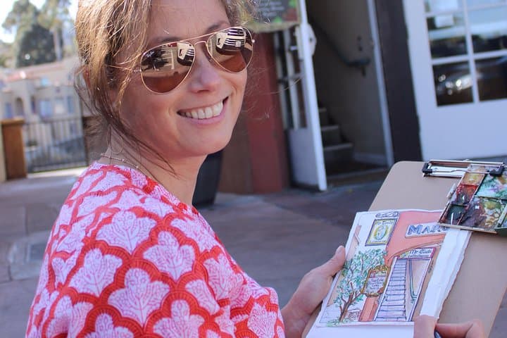 Capitola Watercolor Journaling: Beachside Art Class at Capitola Esplanade photo 2