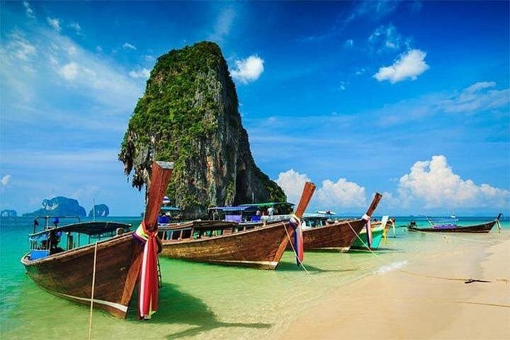 Krabi 4-Island Longtail Adventure: Railay, Chicken, Tub & Poda Day Trip photo 4