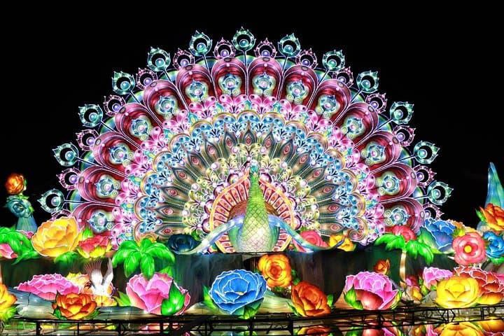 Glow Garden Dubai: Evening Light-Show Tickets with Hotel Transfers