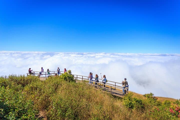 Hike Doi Inthanon: Thailand's Highest Peak and Wachirathan Waterfall