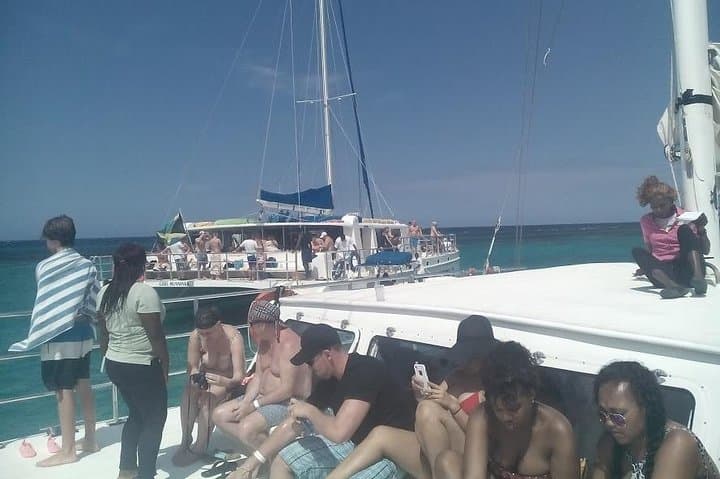Private Catamaran Snorkel Charter from Falmouth, Jamaica — Half-Day Sail & Dunn's River Stop photo 3