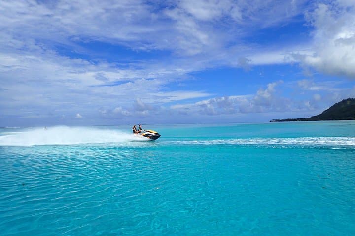 Moorea Grand Jet Ski Tour — 3-Hour Lagoon Ride with Ray & Shark Swim photo 5