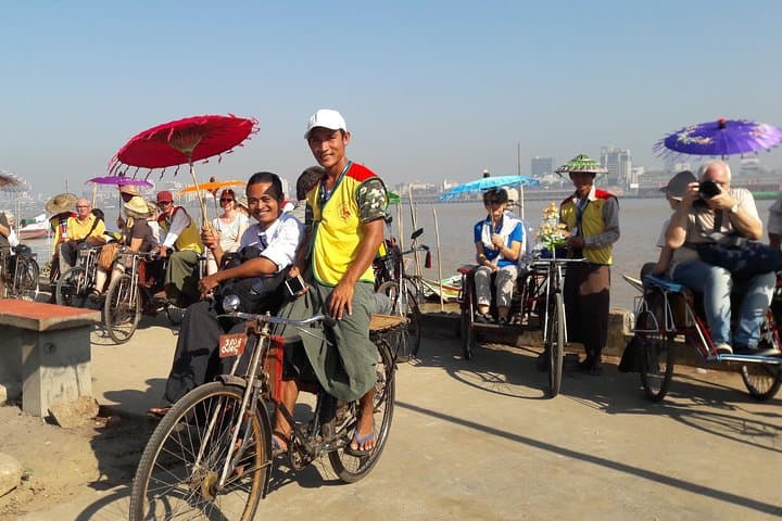 The Other Side of Yangon: Dala Ferry, Trishaw & Village Life