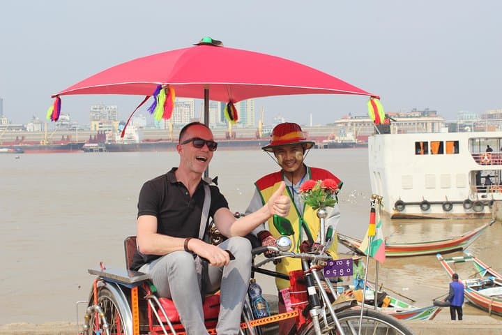 The Other Side of Yangon: Dala Ferry, Trishaw & Village Life photo 2