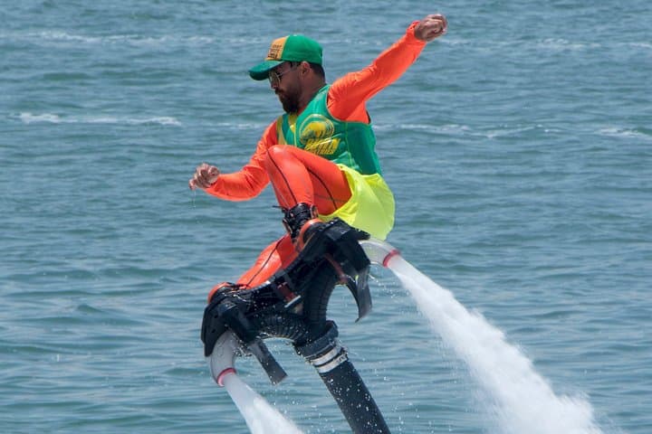 Abu Dhabi Flyboard: Soar Above the Arabian Gulf on a Guided Flyboard Session photo 2