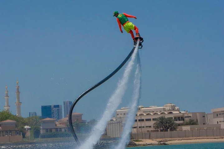 Abu Dhabi Flyboard: Soar Above the Arabian Gulf on a Guided Flyboard Session photo 4