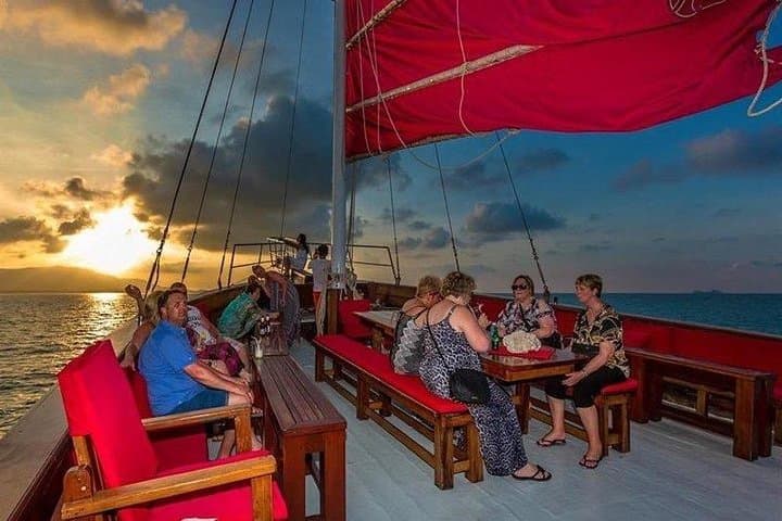Red Baron Sunset Dinner Cruise in Koh Samui — Junk-Ship Feast at Sea photo 6