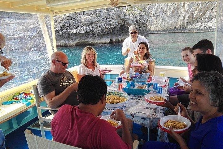 Capri Fishing and Snorkel Day Trip from Sorrento — Full-Day Boat Excursion with Lunch