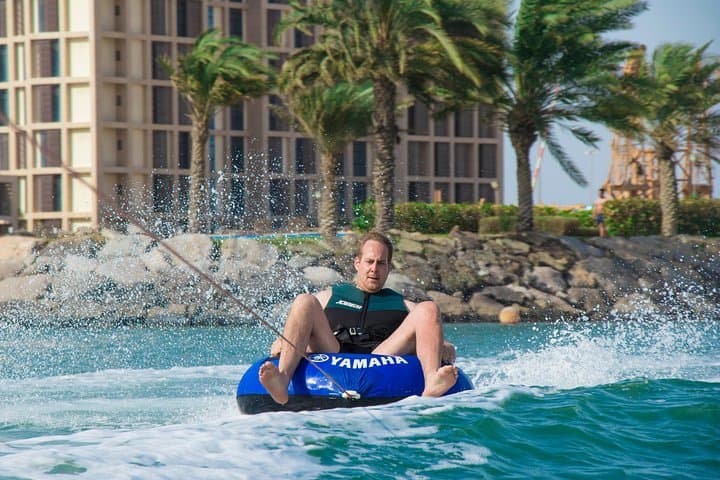 Abu Dhabi Water Sports Package: Banana Boat, Wakeboard & SUP on the Corniche photo 3